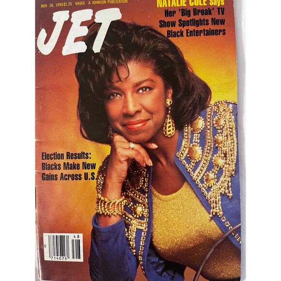 Vintage Jet Magazines Lot (2) 1990 - Tina Turner, Natalie Cole - Picture 4 of 5